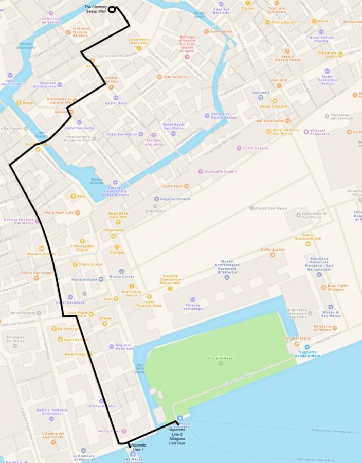 Al Pozzo Dei Scoacamini, 100 M From San Marco, Ground Floor Lägenhet Venedig Exteriör bild